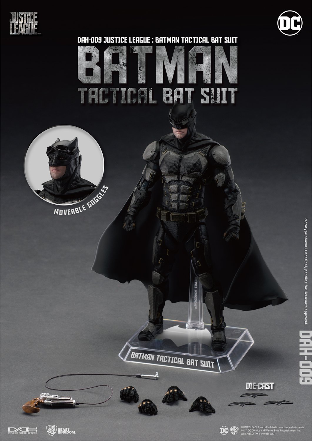 アメコミ BEAST KINGDOM BATMAN Essential Version Beast Kingdom - Batman Begins - Dynamic 8ction Heroes - Batman